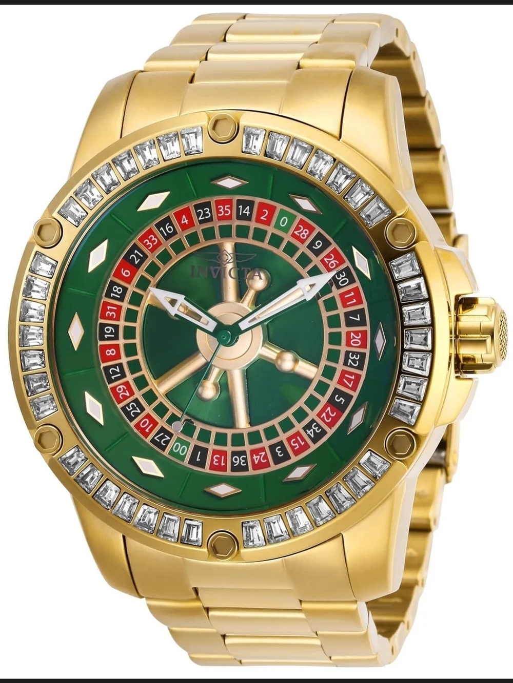 Invicta Specialty Automatic Men's Watch - 52mm, Gold (ZG-28713)